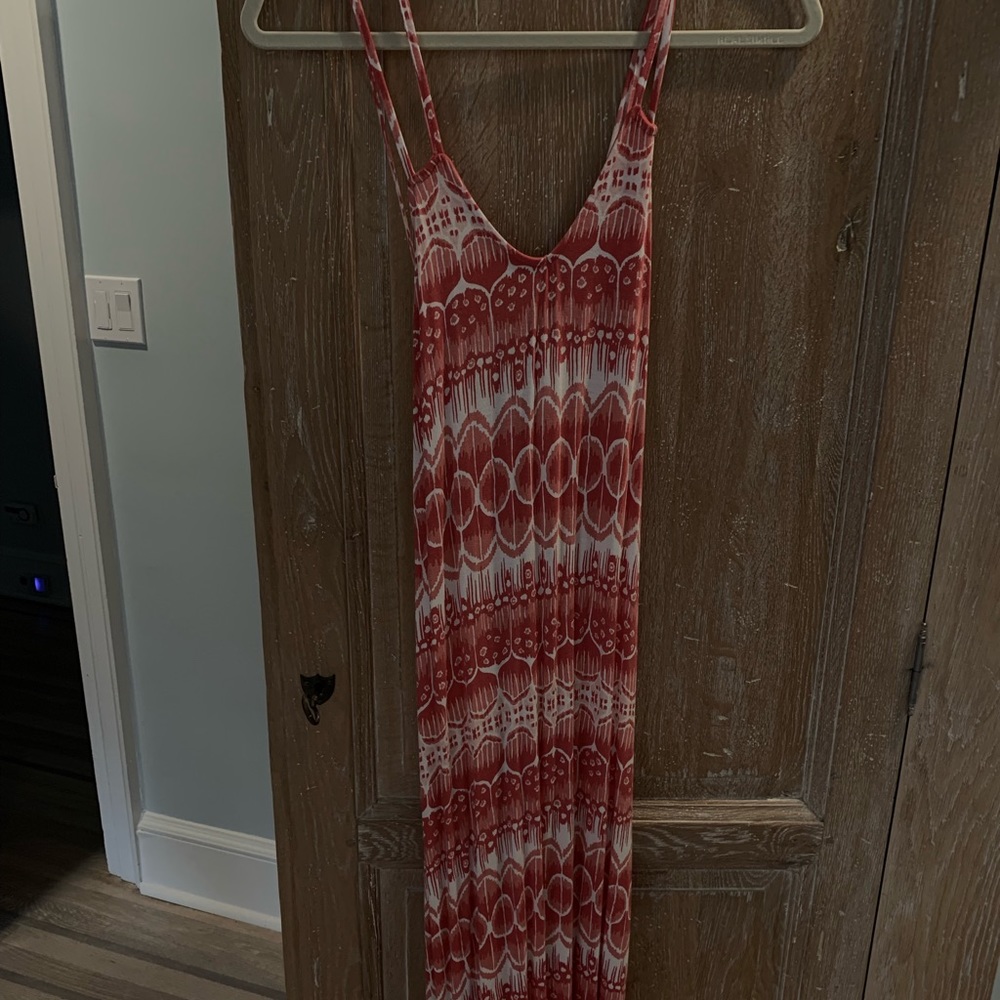 Fun printed maxi dress